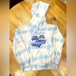 FORD Mustang Kids Small Tie Dye Hoodie